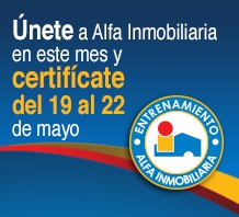 Certifícate en este mes con Alfa Inmobiliaria