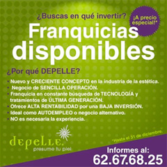 Por qué invertir en franquicias Depelle