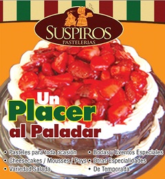 Suspiros Pastelería inicia con 2 sucursales 