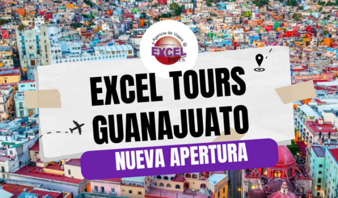 Guanajuato el próximo lunes contará con una nueva franquicia Excel Tours.