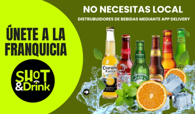 ¿Quieres aumentar tus ingresos de casa? Franquicia Shor&Drink.