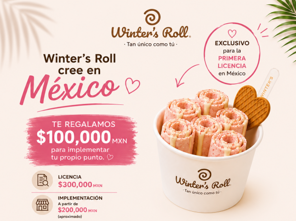 El modelo de negocio detrás de la franquicia Winter’s Roll: baja inversión y alta escalabilidad