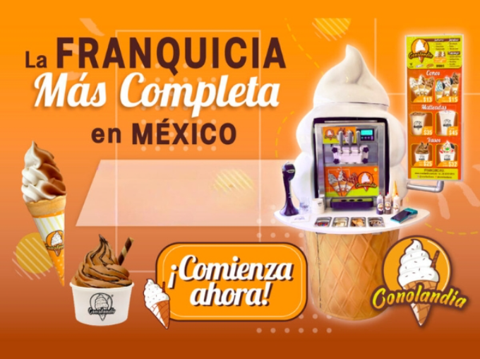 Presentamos la franquicia con el mejor precio, Conolandia.