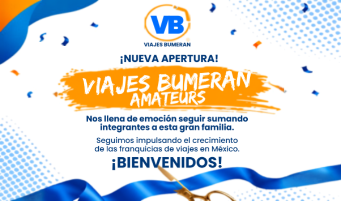 Presentamos la nueva franquicia Viajes Bumeran Amatours.